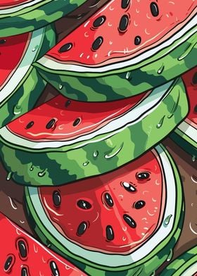 fresh watermelon