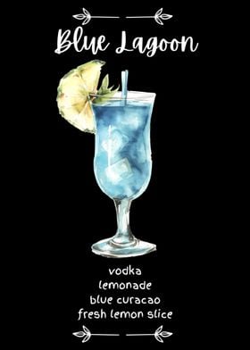 Blue Lagoon Cocktail