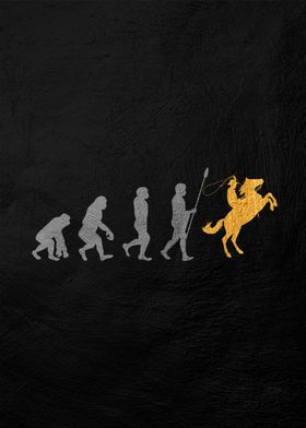 Evolution of Man - Cowboy