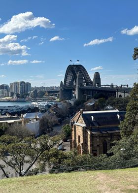 Sydney Harbour Bridge View Australia