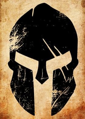 Spartan Helmet Silhouette