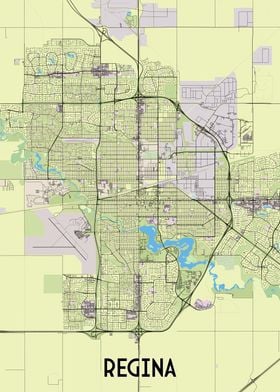 Regina City Map