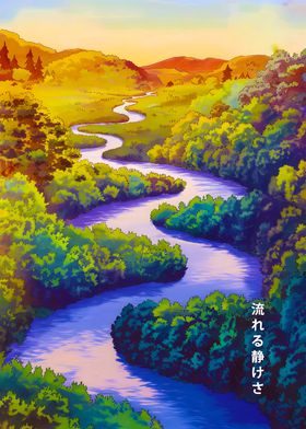 Winding River Landscape