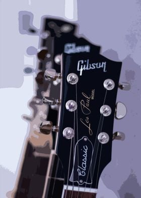 Gibson Les Paul Guitar Headstock