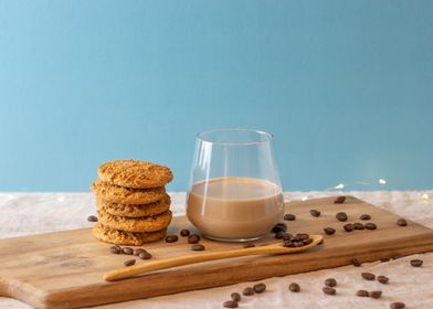 Latte and Cookies