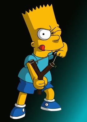 Bart Simpson Slingshot