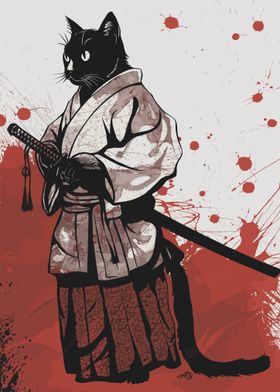 Samurai Cat