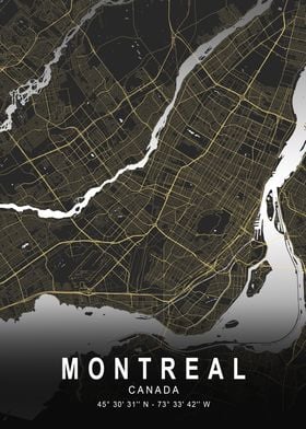 Montreal Silver City Map