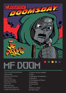 MF DOOM Album Cover