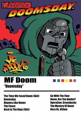 MF Doom Doomsday Album Cover