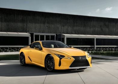 Lexus LC 500 Coupe Yellow