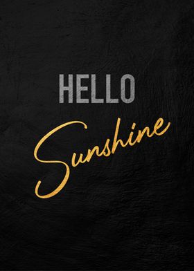 Hello Sunshine Wall Art