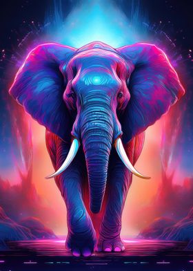 Neon Elephant