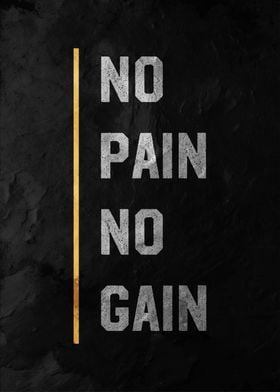 No Pain No Gain Poster