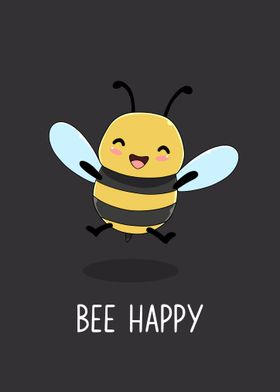 Bee Happy Funny Puns