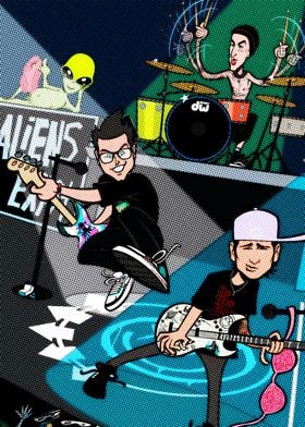 Blink 182 Band