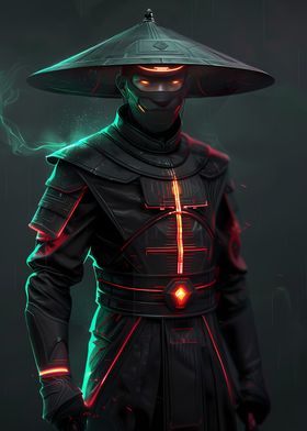 Cyberpunk Samurai