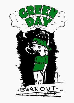 Green Day Burnout Artwork