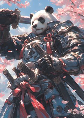 Samurai Panda Warrior