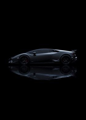 Black Lamborghini