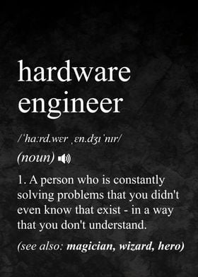 Hardware Engineer Job Definition