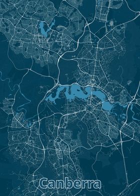 Canberra City Map