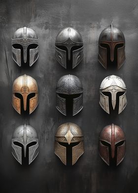 Medieval Helmets Collectio