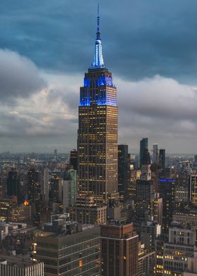 Empire State Building at Dusk