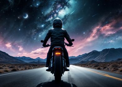 Motorcycle Night Ride