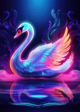 Neon Swan