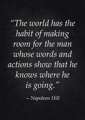 Napoleon Hill Quote