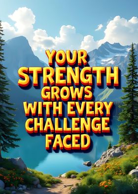 Strength Grows with Challenges