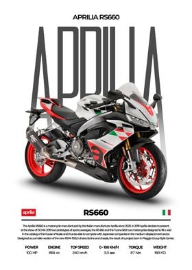 Aprilia RS660 Motorcycle