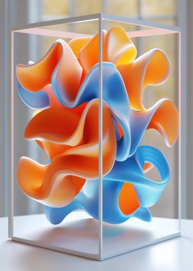 Abstract 3D Sculpture