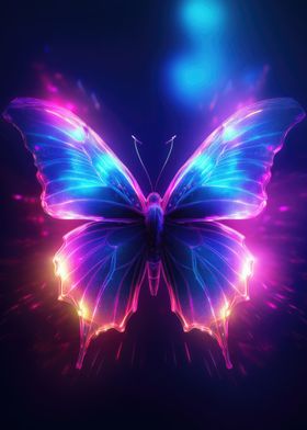 Neon Butterfly