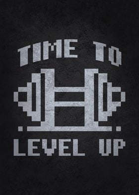 Time to Level Up - Gym Gamer