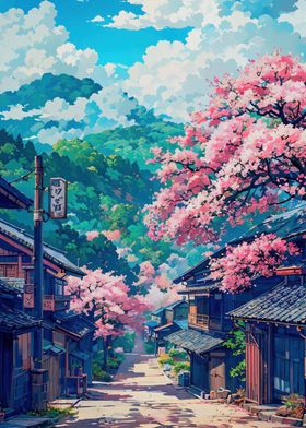 Cherry Blossom Street