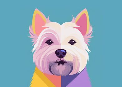 West Highland White Terrier Portrait