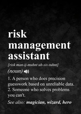 Risk Management Assistant Definition