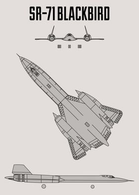 SR-71 Blackbird Print