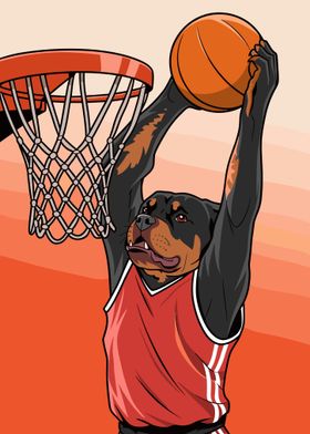 Rottweiler Dunk