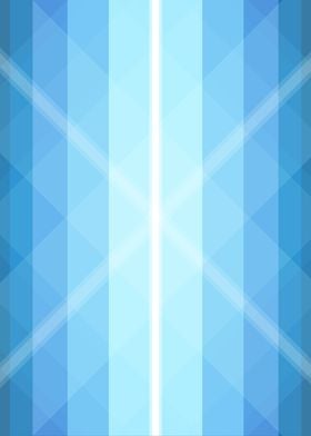 Abstract Blue Geometric Pattern