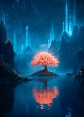 Fantasy Tree Landscape