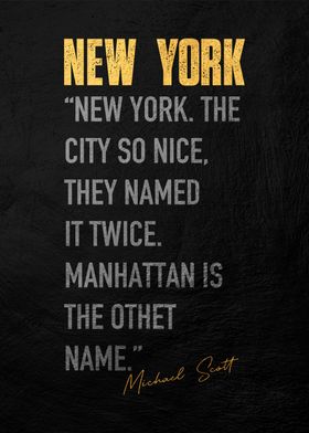 New York City Quote