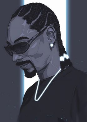 Snoop Dogg Digital Art