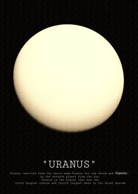 Uranus Planet Illustration