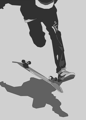 Skateboard Silhouette