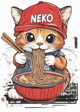 Neko Ramen Cat Japan