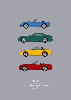 TVR 90's Sports Car Collection