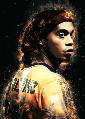 Ronaldinho Digital Art